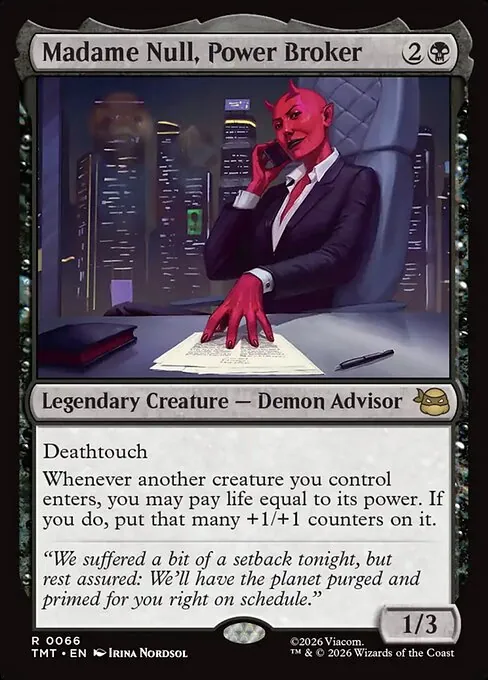 Madame Null, Power Broker 066/205