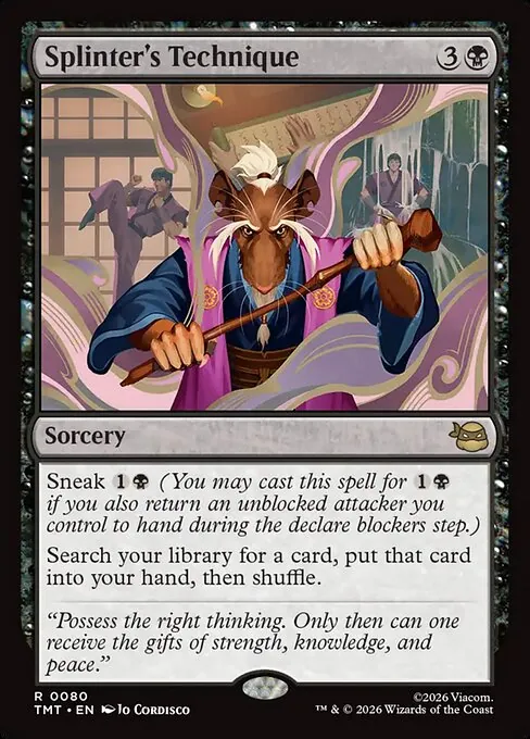 Splinter's Technique 080/205