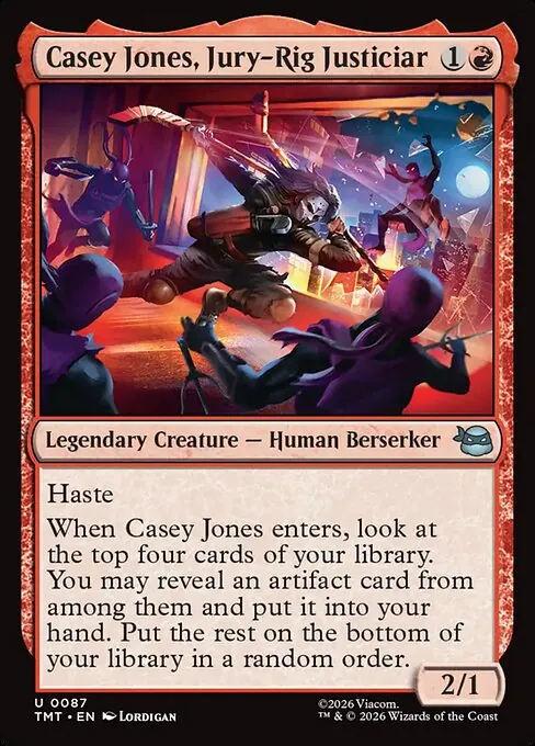 Casey Jones, Jury-Rig Justiciar 087/205