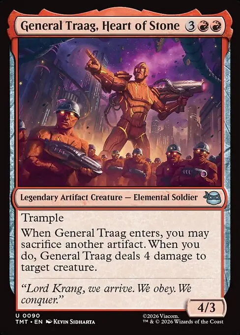 General Traag, Heart of Stone 090/205