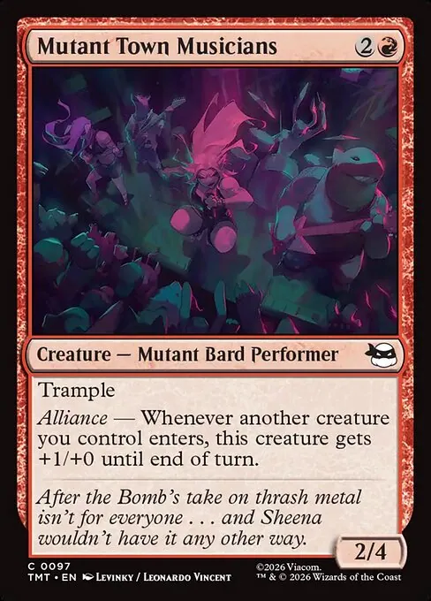 Mutant Town Musicians 097/205