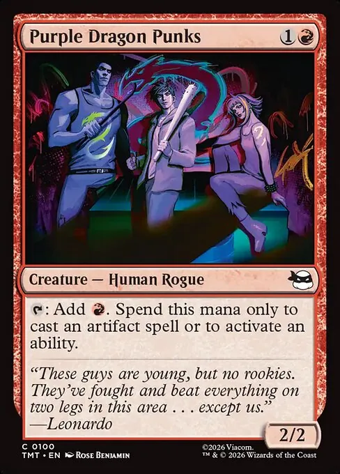 Purple Dragon Punks 100/205