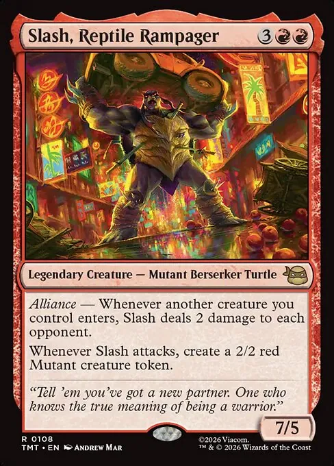 Slash, Reptile Rampager 108/205