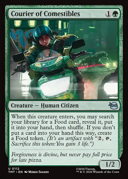 Courier of Comestibles 112/205