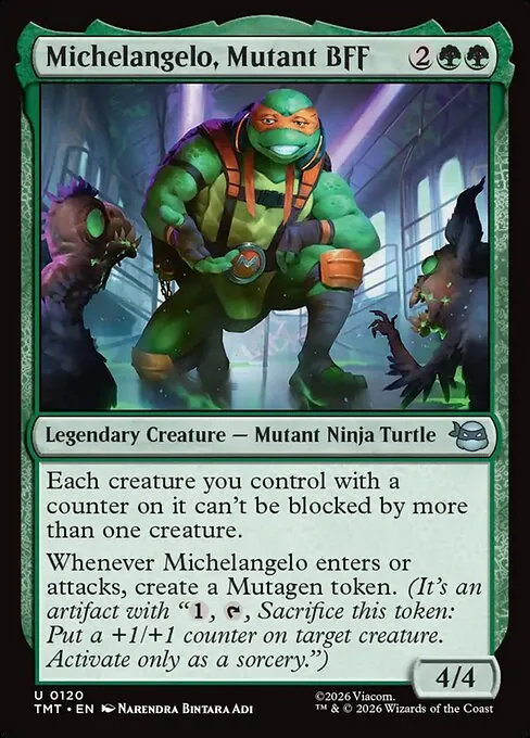 Michelangelo, Mutant BFF 120/205