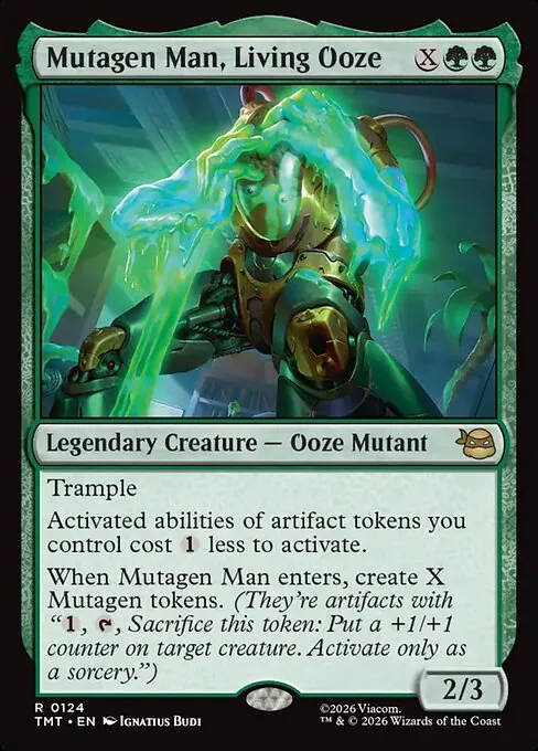 Mutagen Man, Living Ooze 124/205