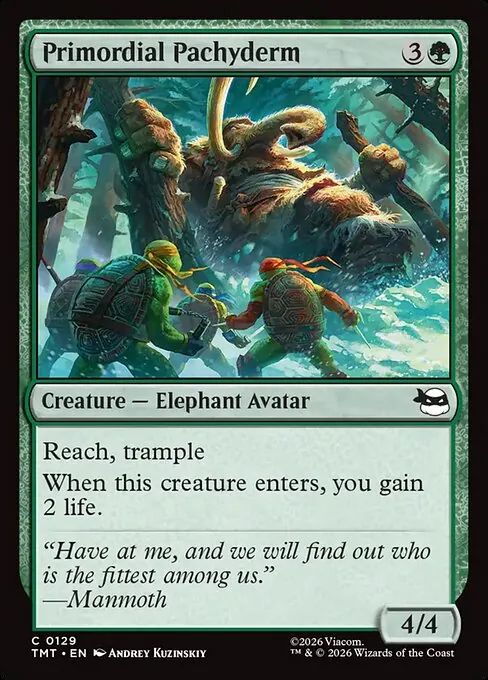 Primordial Pachyderm 129/205