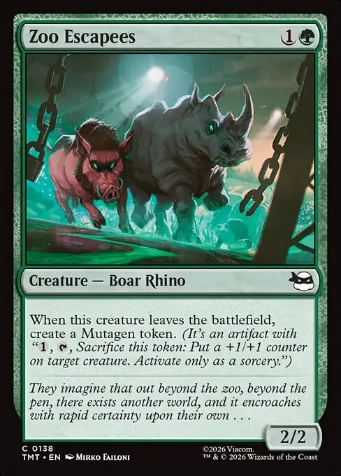 Zoo Escapees 138/205