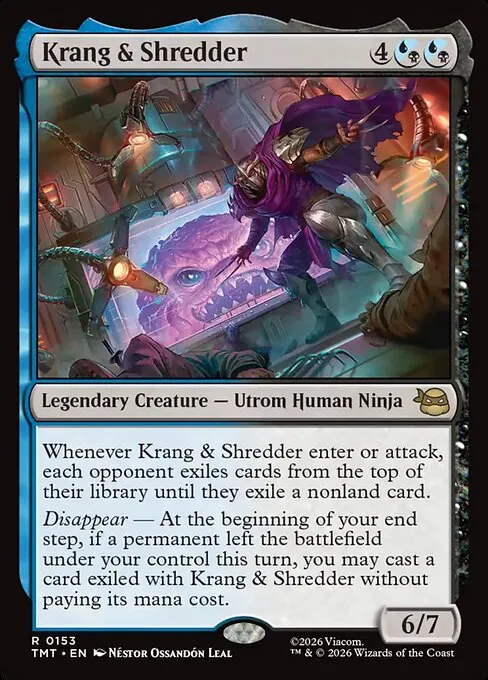 Krang & Shredder 153/205