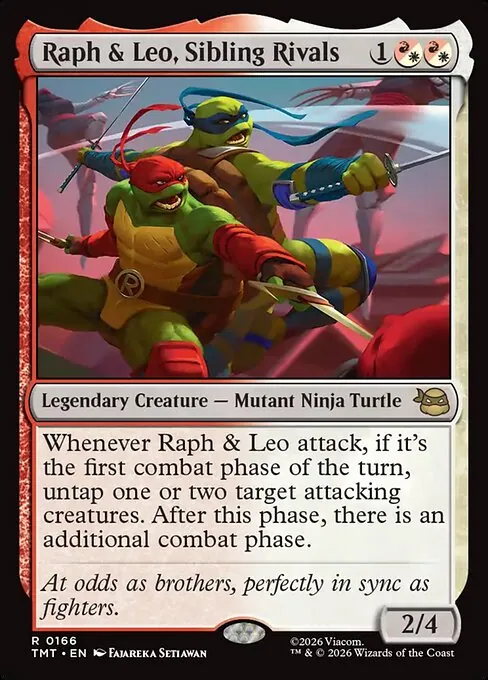 Raph & Leo, Sibling Rivals 166/205