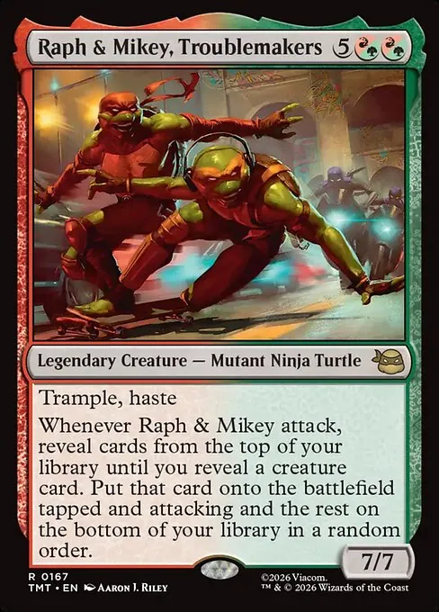 Raph & Mikey, Troublemakers 167/205