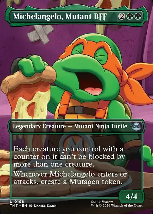 Michelangelo, Mutant BFF 198/205