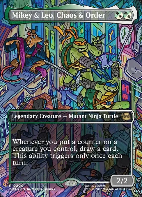 Mikey & Leo, Chaos & Order 200/205