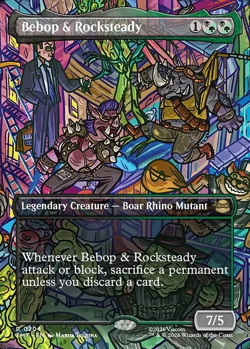 Bebop & Rocksteady 204/205