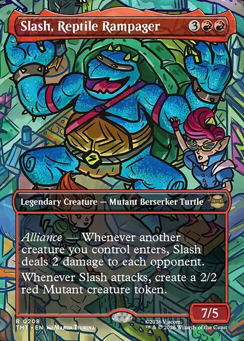 Slash, Reptile Rampager 208/205