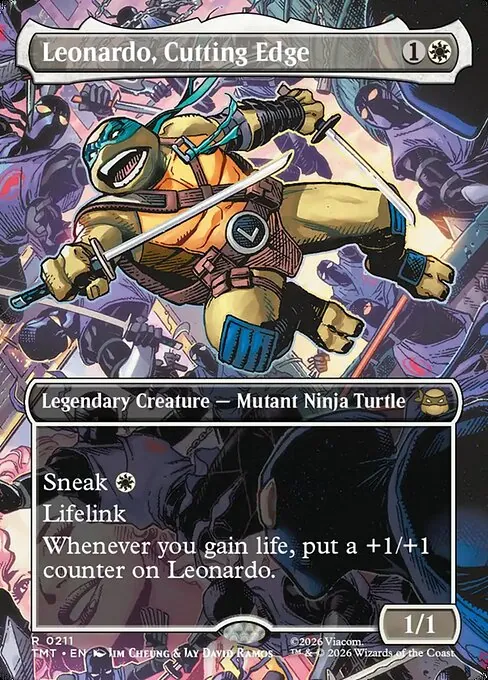 Leonardo, Cutting Edge 211/205