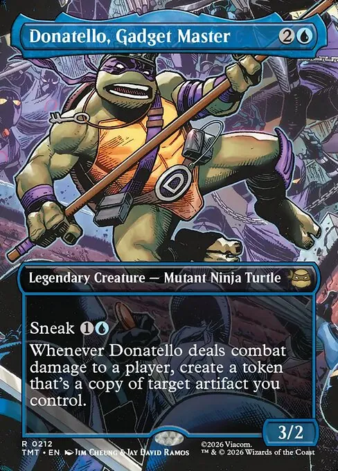 Donatello, Gadget Master 212/205