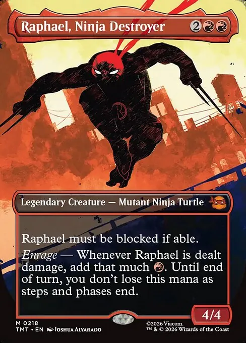 Raphael, Ninja Destroyer 218/205