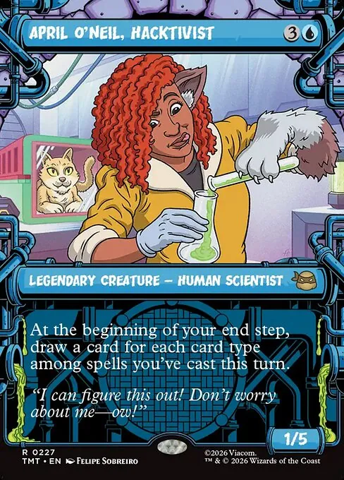 April O'Neil, Hacktivist 227/205