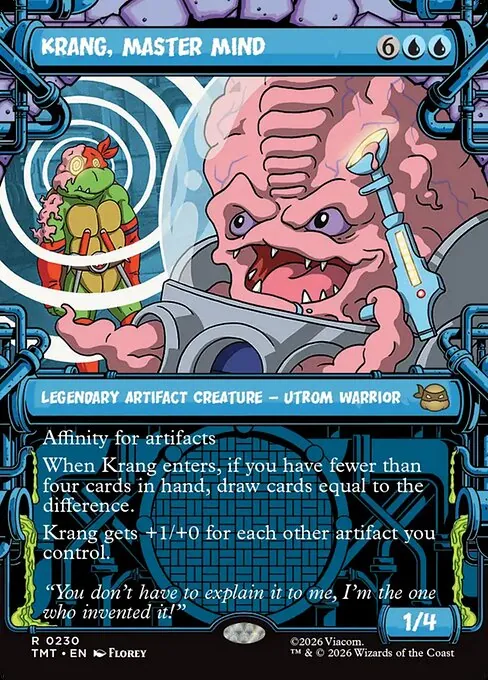 Krang, Master Mind 230/205