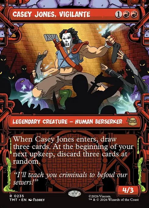 Casey Jones, Vigilante 235/205