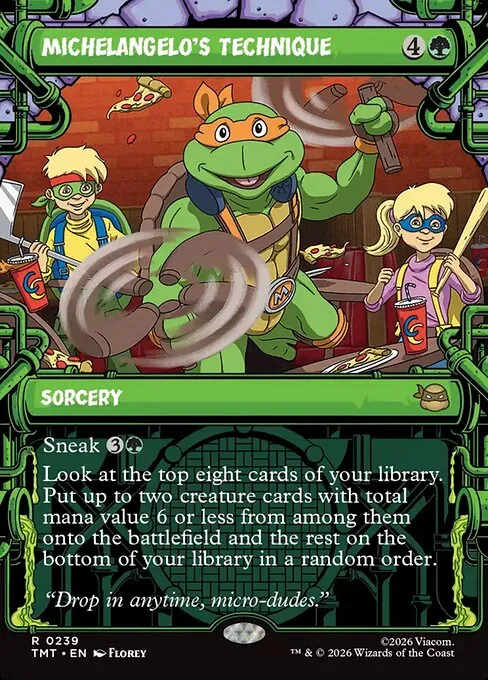 Michelangelo's Technique 239/205