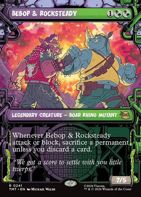 Bebop & Rocksteady 241/205