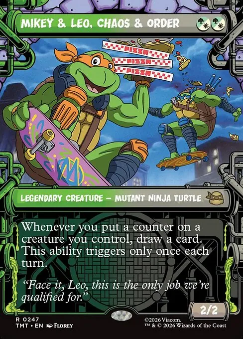 Mikey & Leo, Chaos & Order 247/205