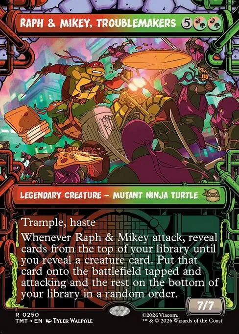 Raph & Mikey, Troublemakers 250/205