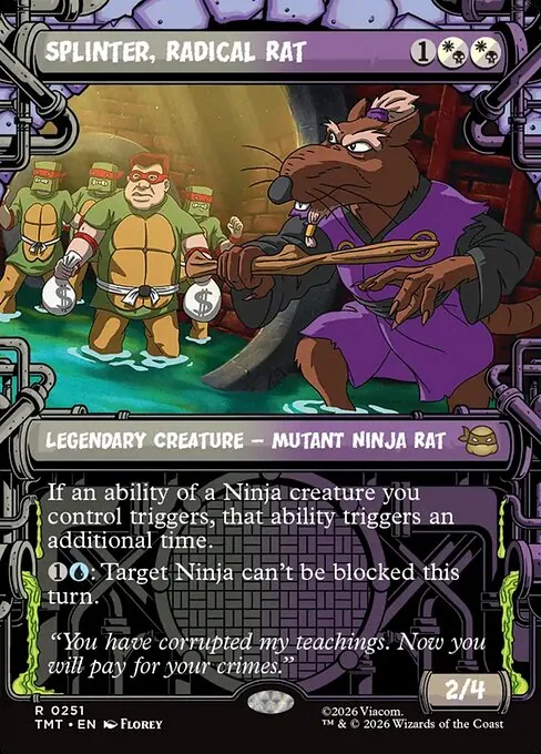 Splinter, Radical Rat 251/205