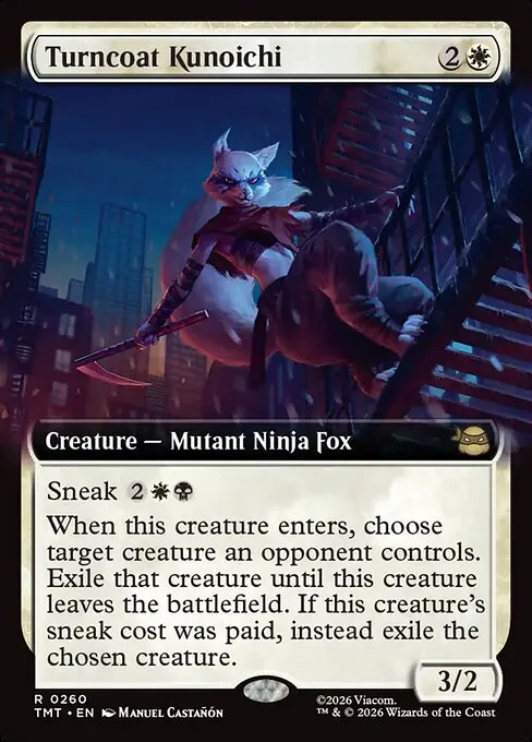 Turncoat Kunoichi 260/205