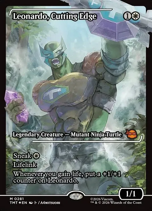 Leonardo, Cutting Edge 281/205