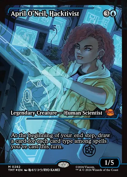 April O'Neil, Hacktivist 282/205