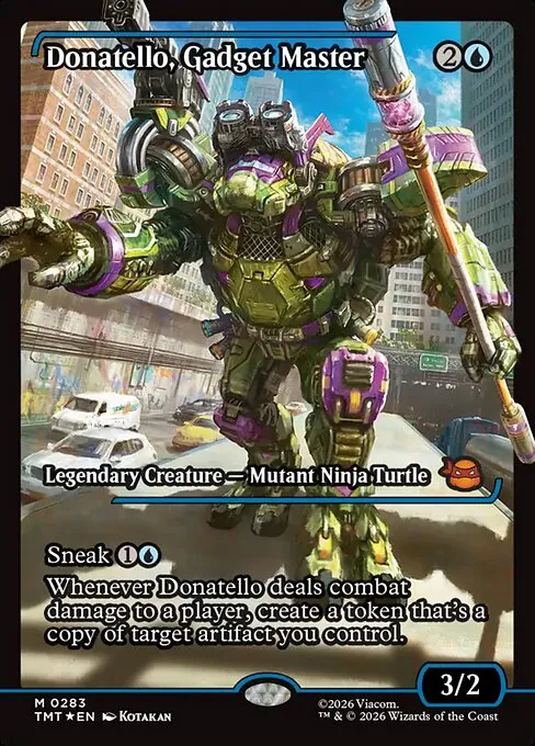 Donatello, Gadget Master 283/205