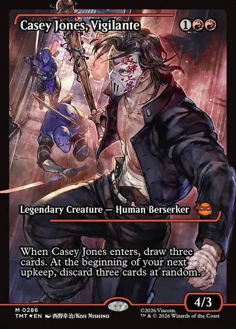 Casey Jones, Vigilante 286/205