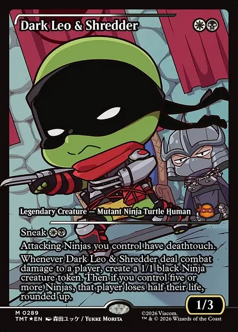 Dark Leo & Shredder 289/205
