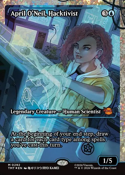 April O'Neil, Hacktivist 292/205