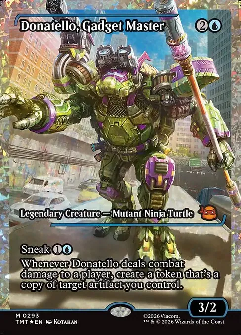 Donatello, Gadget Master 293/205
