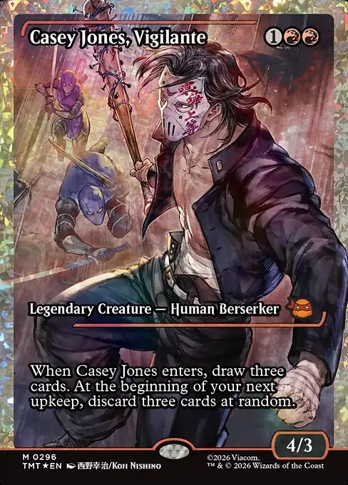 Casey Jones, Vigilante 296/205