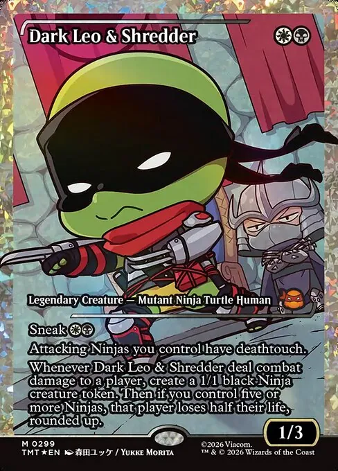 Dark Leo & Shredder 299/205