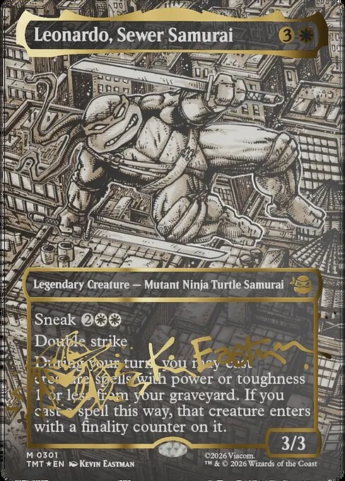 Leonardo, Sewer Samurai 301/205