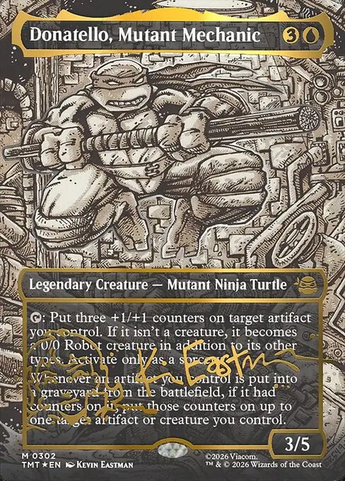 Donatello, Mutant Mechanic 302/205