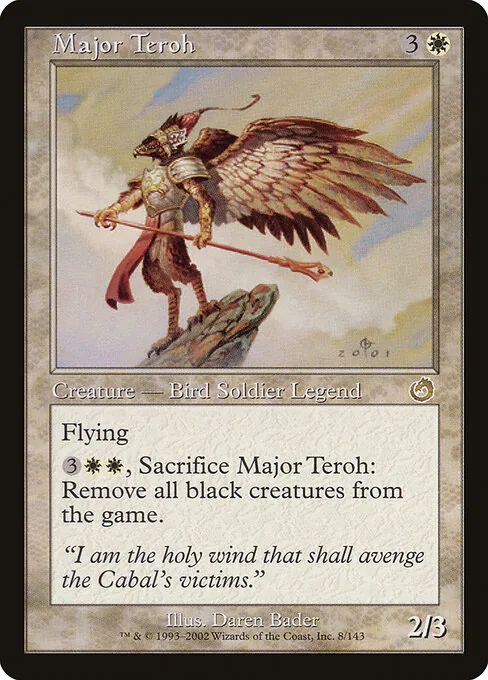 Major Teroh 008/143