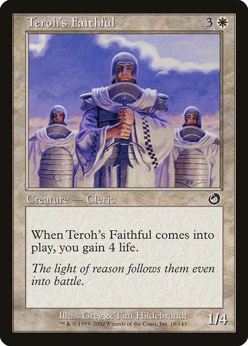 Teroh's Faithful 018/143