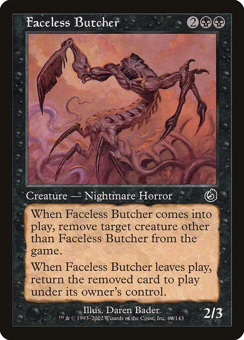 Faceless Butcher 060/143