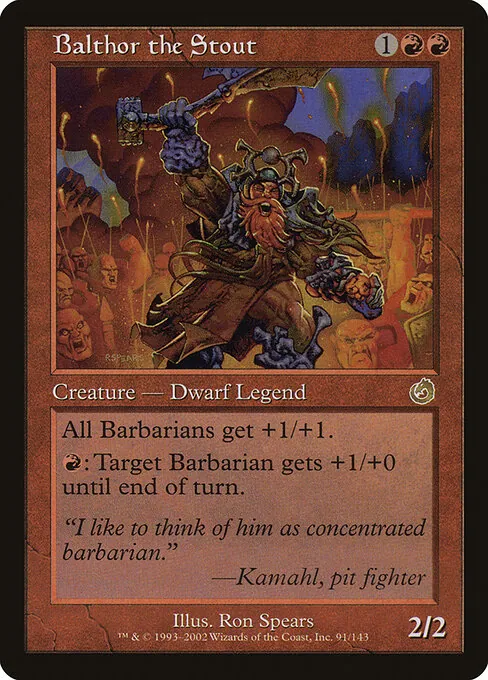 Balthor the Stout 091/143