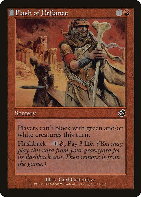 Flash of Defiance 099/143