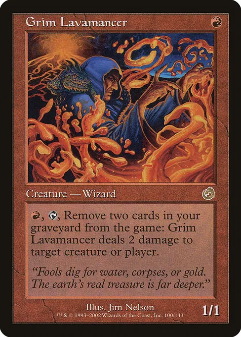 Grim Lavamancer 100/143