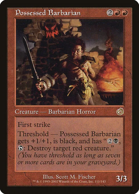 Possessed Barbarian 111/143