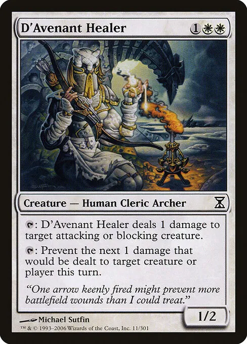 D'Avenant Healer 011/301